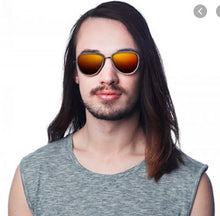 Cargar imagen en el visor de la galería, Gafas de sol Energy Aviator - Monkeyglasses efecto madera