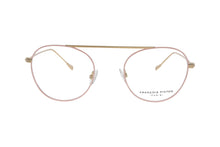 Lade das Bild in den Galerie-Viewer, Air 4 Py Pink & Gold Surgical Stainless Steel Eyeglasses | Francois Pinton Front