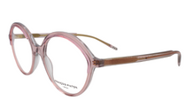 Lade das Bild in den Galerie-Viewer, Allure 03 Pv Pink & Violet Crystal Round Eyeglasses | Francois Pinton Side