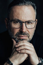 Charger l'image dans la galerie, Alps AF3 Dark Grey Stainless Steel Rectangular Eyeglasses | David Green Man