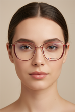Load image into Gallery viewer, Anatase_04_Re_-_Karavan_Eyeglasses_front woman