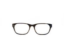 Lade das Bild in den Galerie-Viewer, Anchor AN1 Eco-Friendly Black & Leaf Rectangular Eyeglasses | David Green Front