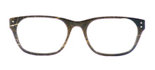 Lade das Bild in den Galerie-Viewer, Anchor AN2 Eco-Friendly Green & Leaf Rectangular Eyeglasses | David Green Front