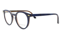 Load image into Gallery viewer, Andy Bb Blue Black Round Eyeglasses | Francois Pinton Side
