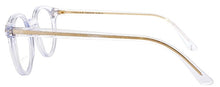 Charger l'image dans la galerie, Andy Ce Clear Crystal Round Eyeglasses | Francois Pinton side2