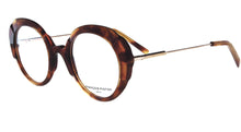 Cargar imagen en el visor de la galería, Aqua 03 Ze Classic Tortoise Crystal Round Cat Butterfly Eyeglasses | Francois Pinton Side