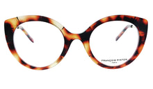 Lade das Bild in den Galerie-Viewer, Aqua 04 Me Classic Tortoise Crystal Cat Butterfly Eyeglasses | Francois Pinton Front