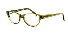 Charger l'image dans la galerie, Bali BL1 Olive Green Starfish Texture Eyeglasses | David Green Eyewear Side
