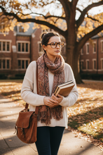 Load image into Gallery viewer, A woman wearing eyeglasses Monkeyglasses brown