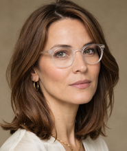 Charger l'image dans la galerie, Andy Ce - Francois Pinton Eyeglasses - Clear Crystal Acetate Round