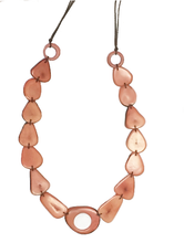 Load image into Gallery viewer, Chifle C03P | Eyeglass Holder Necklace | Salmon Handcrafted | Tagua