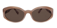 Lade das Bild in den Galerie-Viewer, Jacky 1 Co Nude Aged Acetate Jackie O Sunglasses | Francois Pinton Front