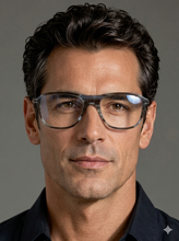 Charger l'image dans la galerie, KA 0089 In - Karavan Eyeglasses rectangle gris man