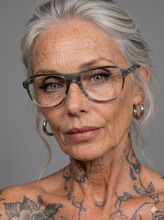 Charger l'image dans la galerie, KA 0089 In - Karavan Eyeglasses rectangle gris wman