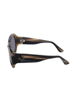 Charger l'image dans la galerie, Kelly Ne Grey Horn Aged Acetate Sunglasses | Francois Pinton Side