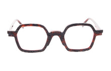 Charger l'image dans la galerie, Lazuli 01 Zr Textured Burgundy Aged Acetate Eyeglasses | Karavan Front