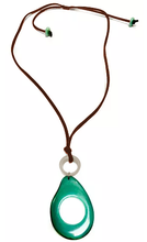 Charger l'image dans la galerie, Loops C04P | Eyeglass Loop | Sky Blue Handcrafted | Tagua Nut