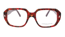 Charger l'image dans la galerie, Marguerite Rv Red Tortoise Aged Acetate Eyeglasses | Francois Pinton Front