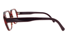Charger l'image dans la galerie, Marguerite Rv Red Tortoise Aged Acetate Eyeglasses | Francois Pinton Side2