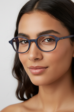 Load image into Gallery viewer, Melby_11_-_Monkeyglasses_blue woman