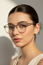 Charger l'image dans la galerie, Vera 07 - Monkeyglasses Eyeglasses - Translucent Beige - Round