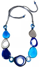 Charger l'image dans la galerie, Vi Pebbles navy mix - Necklace Eyeglasses holder in USA - cavaaller-Itwillbefine