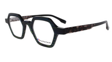 Cargar imagen en el visor de la galería, Spinelle 05 KARAVAN - Eyewear green & black hexagon