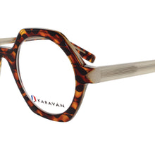 Cargar imagen en el visor de la galería, Spinelle 02 Ze Tortoiseshell Aged Acetate Eyeglasses | Karavan Zoom