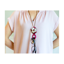 Load image into Gallery viewer, Vi FLOR Ivory - Eyeglasses holder necklace