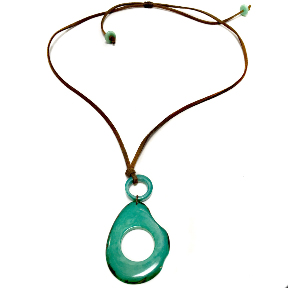 Buy Vi Loop aqua X Necklace Eyeglass holder | cavaaller