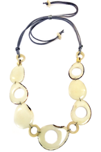 Load image into Gallery viewer, Vi Pebbles Ivory - Necklace Eyewear holder in USA - cavaaller-Itwillbefine