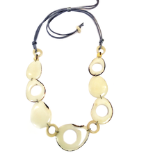 Load image into Gallery viewer, Vi Pebbles Ivory - Necklace Eyewear holder in USA - cavaaller-Itwillbefine