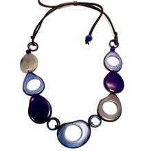Load image into Gallery viewer, Vi Pebbles purple & grey mix - Necklace Eyewear holder in USA - cavaaller-Itwillbefine