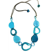 Load image into Gallery viewer, Vi Pebbles turquoise - Necklace Eyewear holder in USA - cavaaller-Itwillbefine