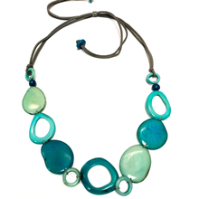 Load image into Gallery viewer, Vi Pebbles turquoise - Necklace Eyewear holder in USA - cavaaller-Itwillbefine