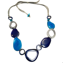 Charger l'image dans la galerie, Vi Pebbles navy mix - Necklace Eyeglasses holder in USA - cavaaller-Itwillbefine