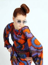 Charger l'image dans la galerie, Achard P100 Francois Pinton Sunglasses woman crystal round
