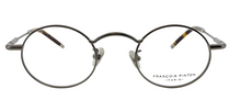 Lade das Bild in den Galerie-Viewer, Antique 5 Ii Silver Surgical Stainless Steel Oval Eyeglasses | Francois Pinton Front
