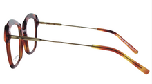 Lade das Bild in den Galerie-Viewer, Aqua 01 Me Amber Tortoise Butterfly Eyeglasses | Francois Pinton Side2
