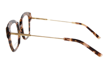 Lade das Bild in den Galerie-Viewer, Aqua 05 Ze Asian Fit Classic Tortoise Crystal Butterfly Eyeglasses | Francois Pinton Side2
