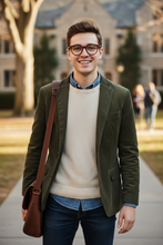 Load image into Gallery viewer, Upgrade your daily look with the Berlin 26-3 eyeglasses from Monkeyglasses. Crafting sustainable eyewear without compromising on design, these frames feature a timeless silhouette made from biodegradable cotton fibers—offering lightweight comfort and eco-friendly durability.
