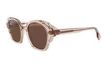 Load image into Gallery viewer, Cagliari Mm - Francois Pinton Sunglasses side woman round brown
