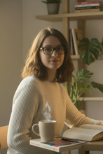 Load image into Gallery viewer, DEX_11-40_eyeglasses_by_Monkeyglasseswoman front
