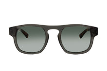 Lade das Bild in den Galerie-Viewer, Dundee 3 Kz Grey Horn Aged Acetate Sunglasses | Francois Pinton Front
