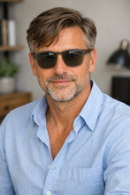 Lade das Bild in den Galerie-Viewer, Dundee 3 SJ58 Dark Havana Aged Acetate Sunglasses | Francois Pinton Man

