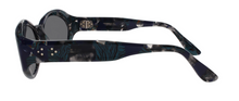 Lade das Bild in den Galerie-Viewer, Jacky 1 Zv Grey Horn Aged Acetate Jackie O Sunglasses | Francois Pinton Side2
