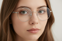 Load image into Gallery viewer, Lille silver - Monkeyglasses Eyeglasses
