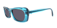 Lade das Bild in den Galerie-Viewer, Meribel Gg BBardot Blue Aged Acetate Sunglasses | Francois Pinton Side
