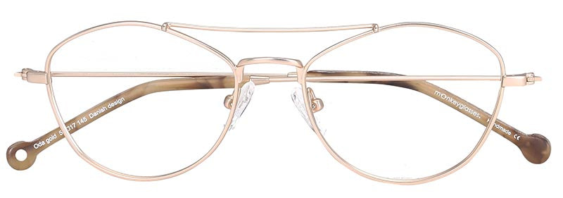 ODA Gold - Aviator Monkeyglasses