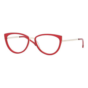 Rikke Cat Eye Recycled Red - Monkeyglasses